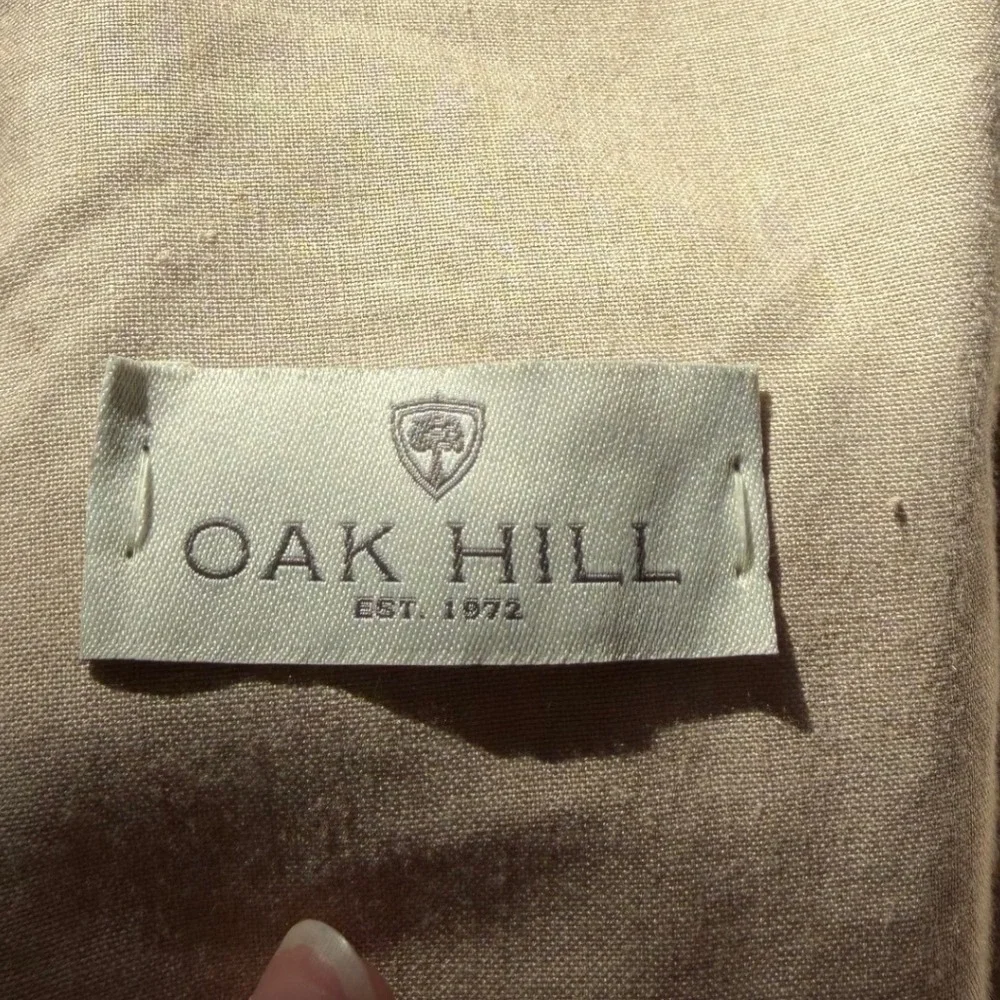 Oak Hill DXL Mens 3XL Blazer Sport Coat Flax Tan Two Button Notch Lapel NWT